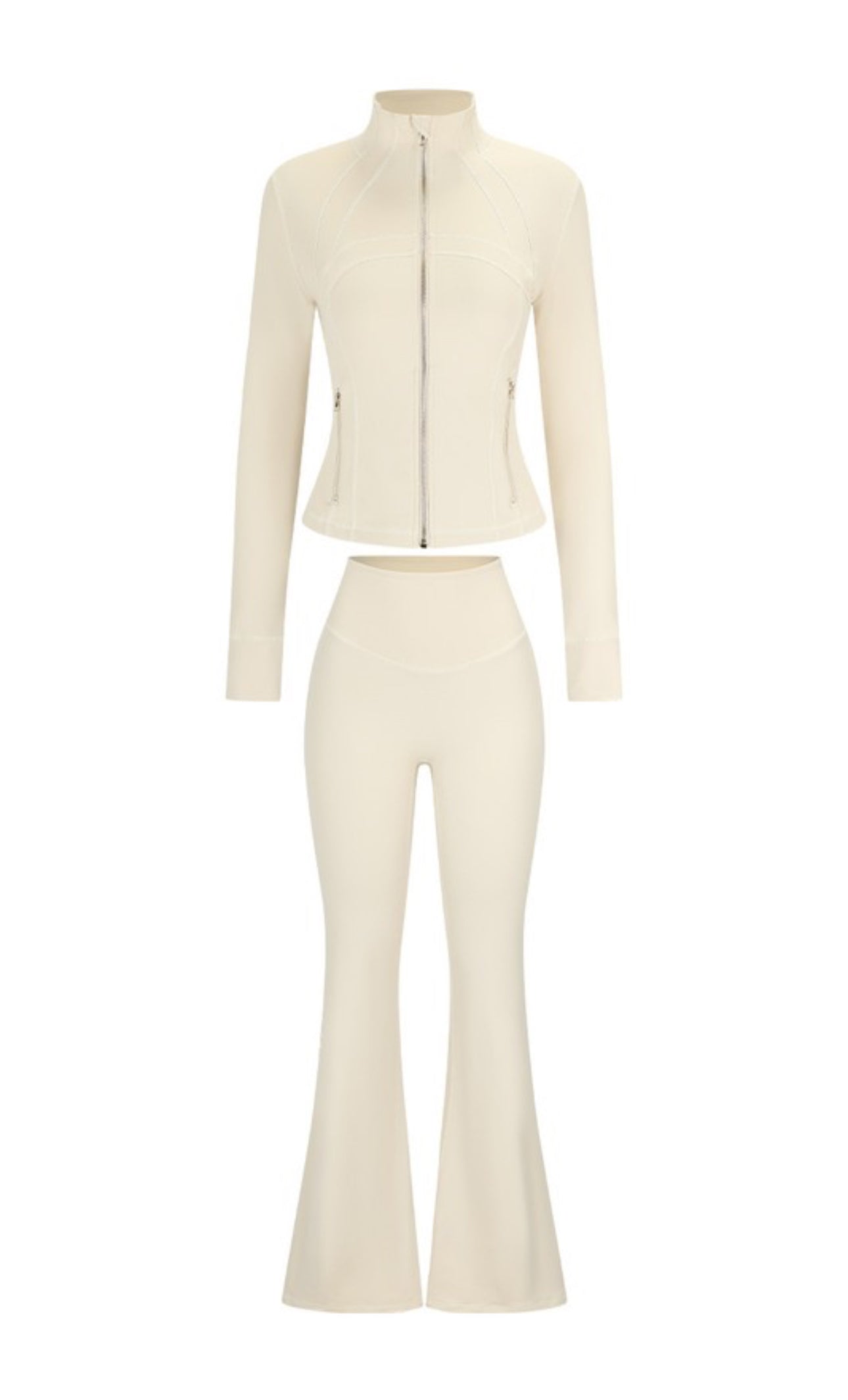 Jacket and Flare pant active set